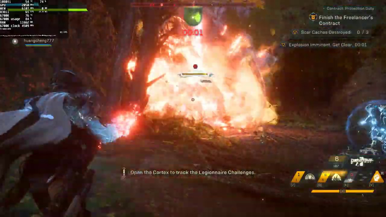 GTX 1080Ti Anthem Benchmark | 1080p | Ultra Preset | i7 6700k