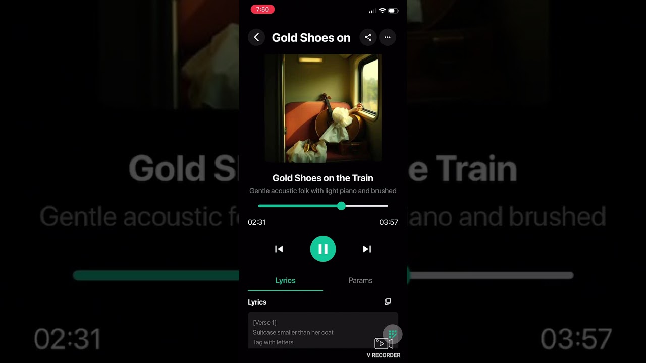 Cold shoes on a train 