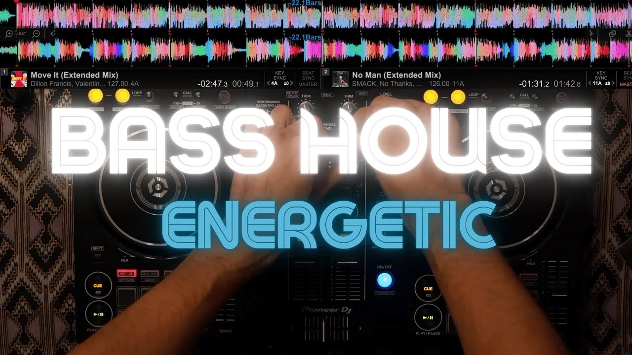 Newcomer DJ Mixes 10 BASS HOUSE  Tracks (Energetic!) on DDJ400