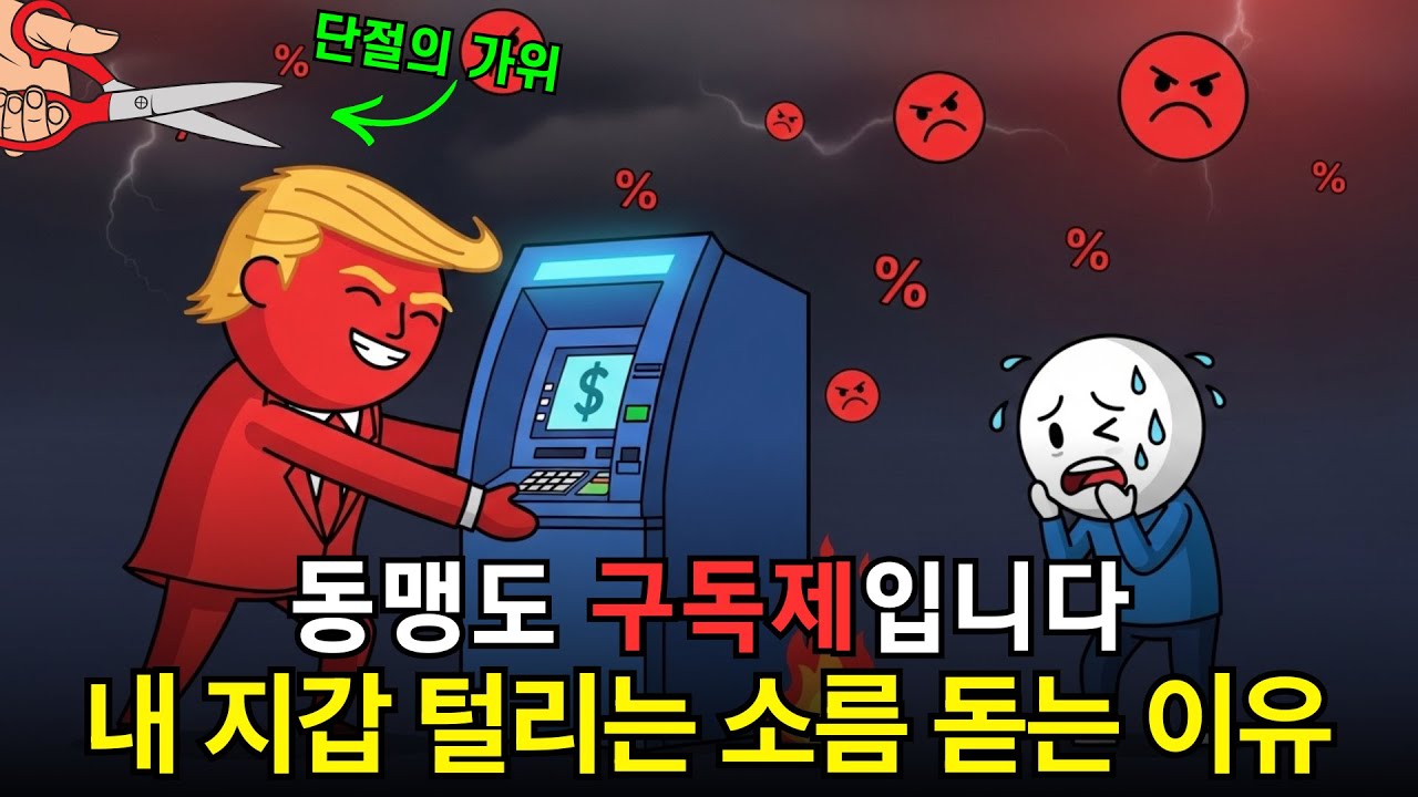 한국이 미국의 ATM? 트럼프가 동맹을 '구독 서비스'라 부르는 소름 돋는 이유