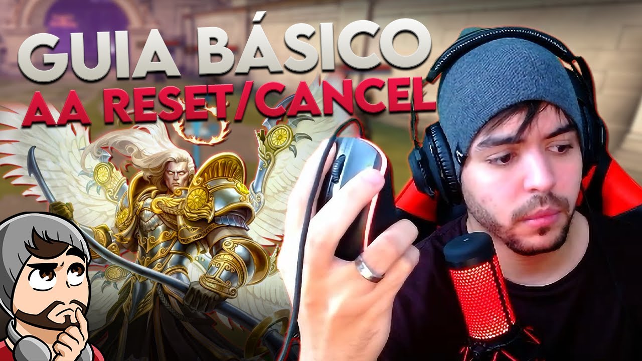 COMO REALIZAR AUTO ATTACK RESET E CANCEL! GUIA BÁSICO DE MECÂNICA! - ⚡ Smite BR