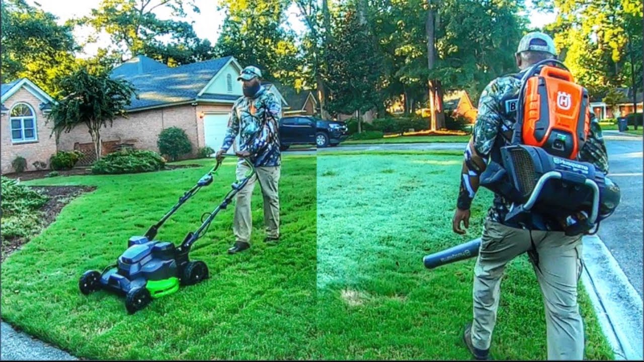 IMMEDIATELY Deal With Morning Dew on Lawn before Mowing