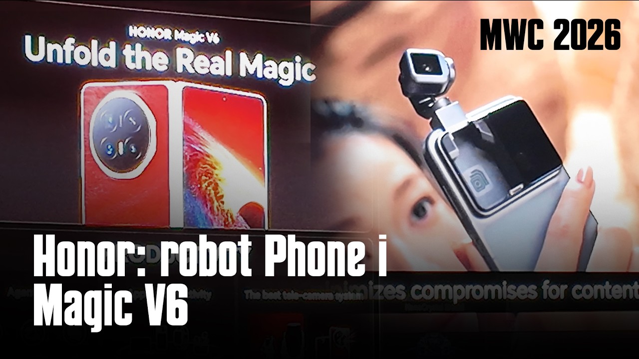 Honor: Robot Phone i Magic V6 predstavljeni u Barseloni