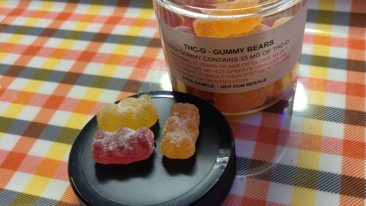 Utoya THC-O Gummy Bears! 45mg Review! 👌
