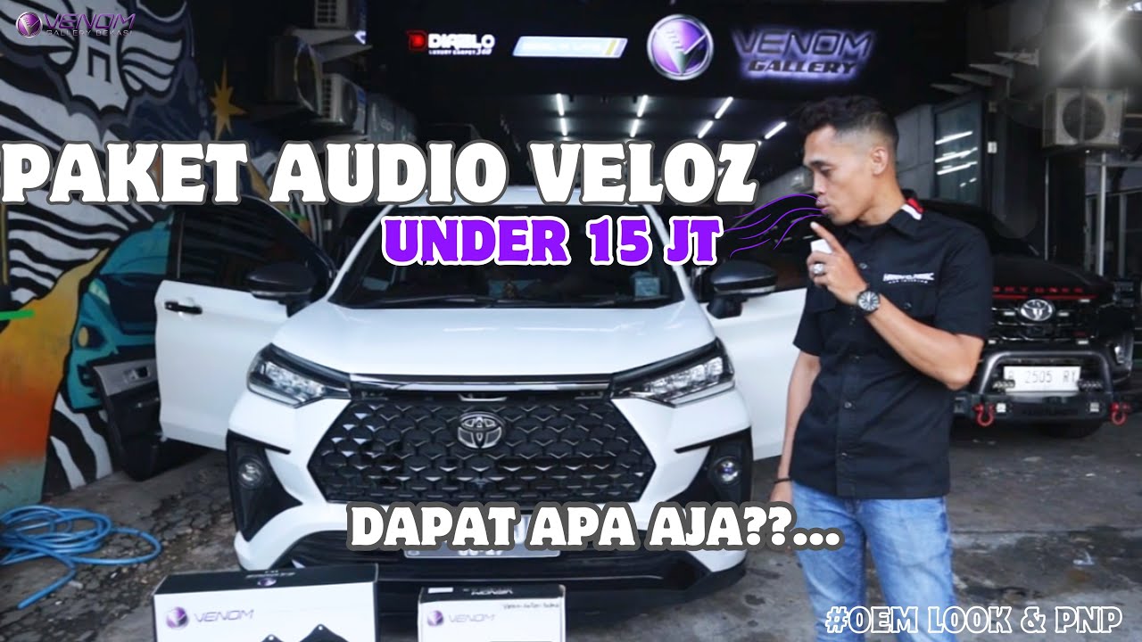 TOYOTA VELOZ UPGRADE AUDIO SEMAKIN HIRES //AUDIO VENOM//
