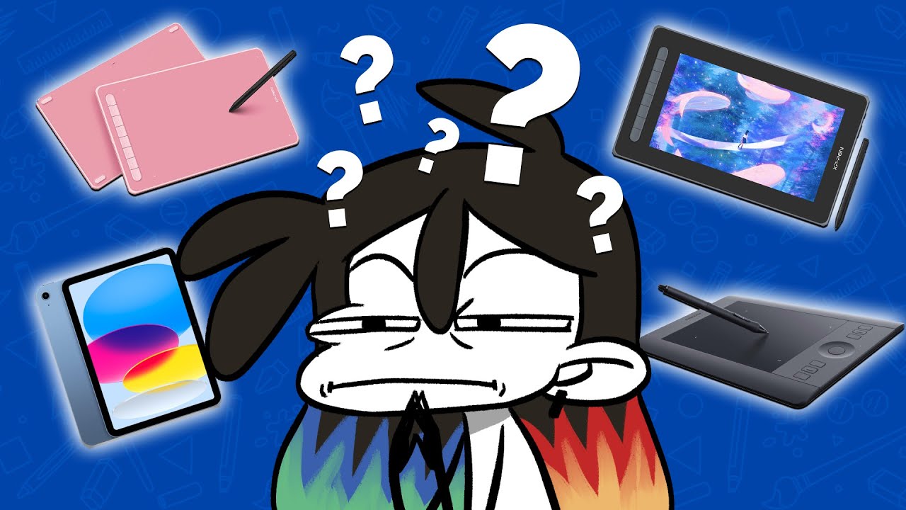 How to Choose a Digital Art Tablet - A Beginner's Guide