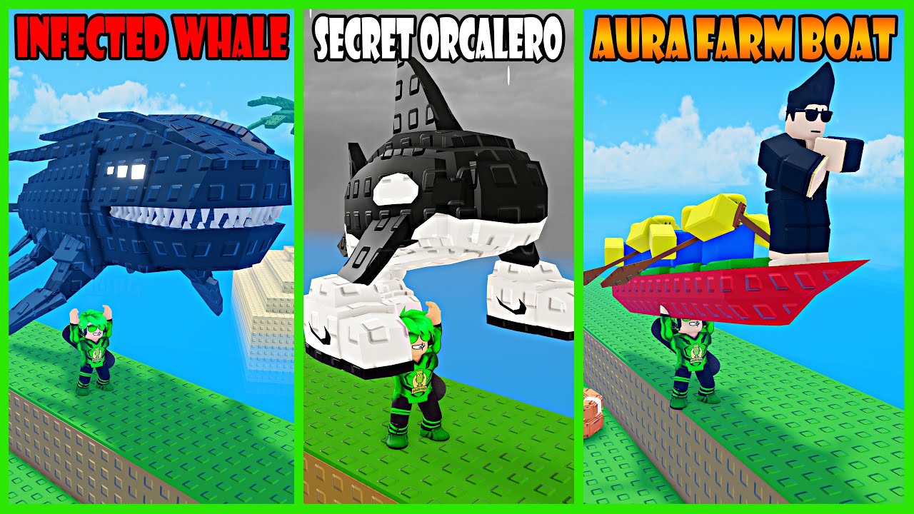 Aku Berhasil Mencuri & Dapat Anomali Ikan Aura Farm Boat Paling Unik - Roblox Steal A Fish