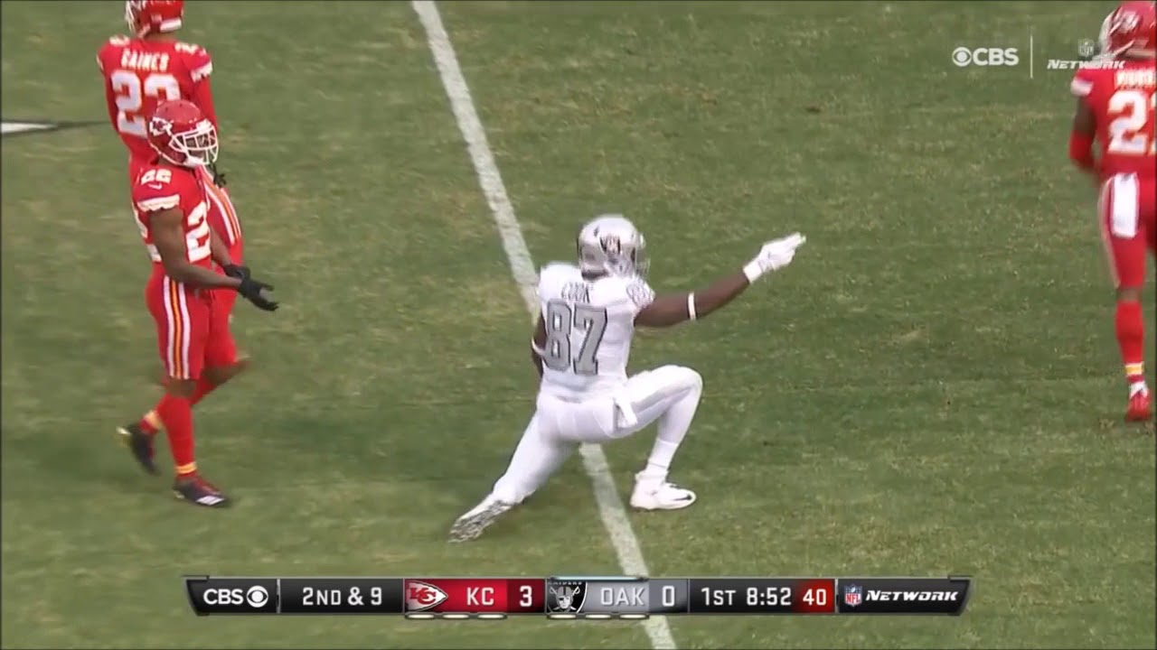 Jared Cook 2017 Season Highlights