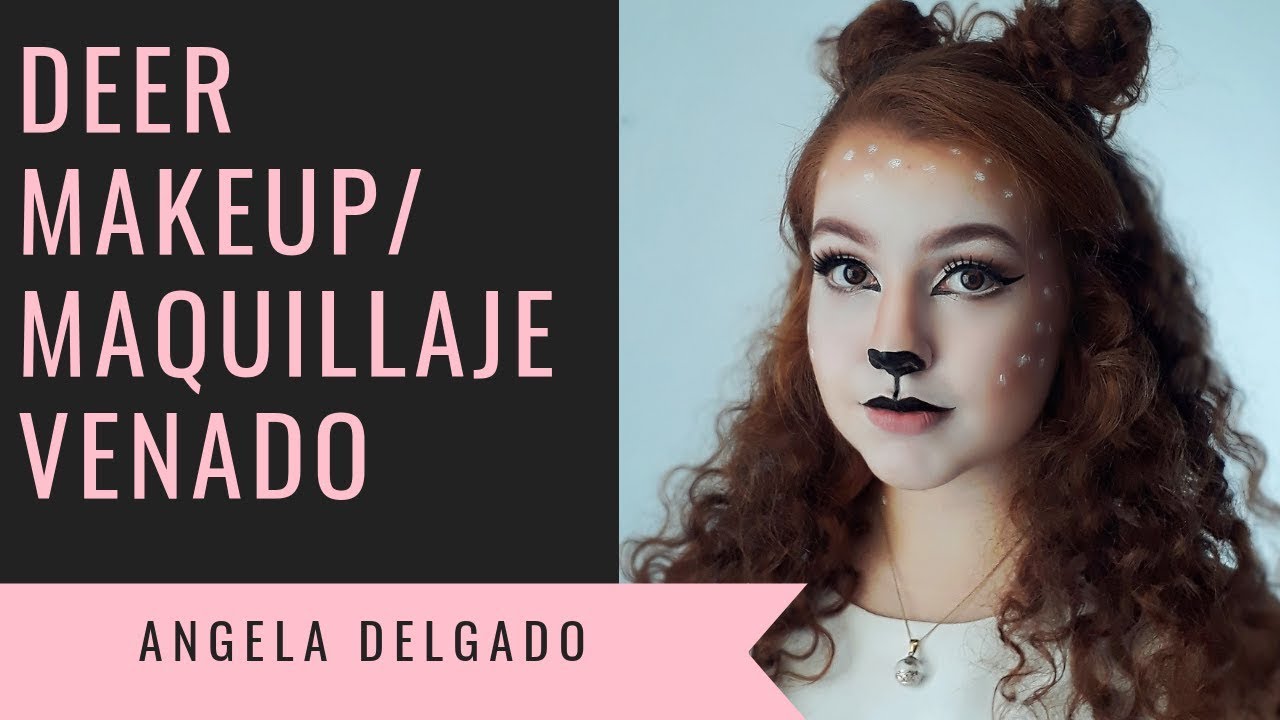 MAQUILLAJE FÁCIL DE VENADO\CIERVO | Angela Delgado