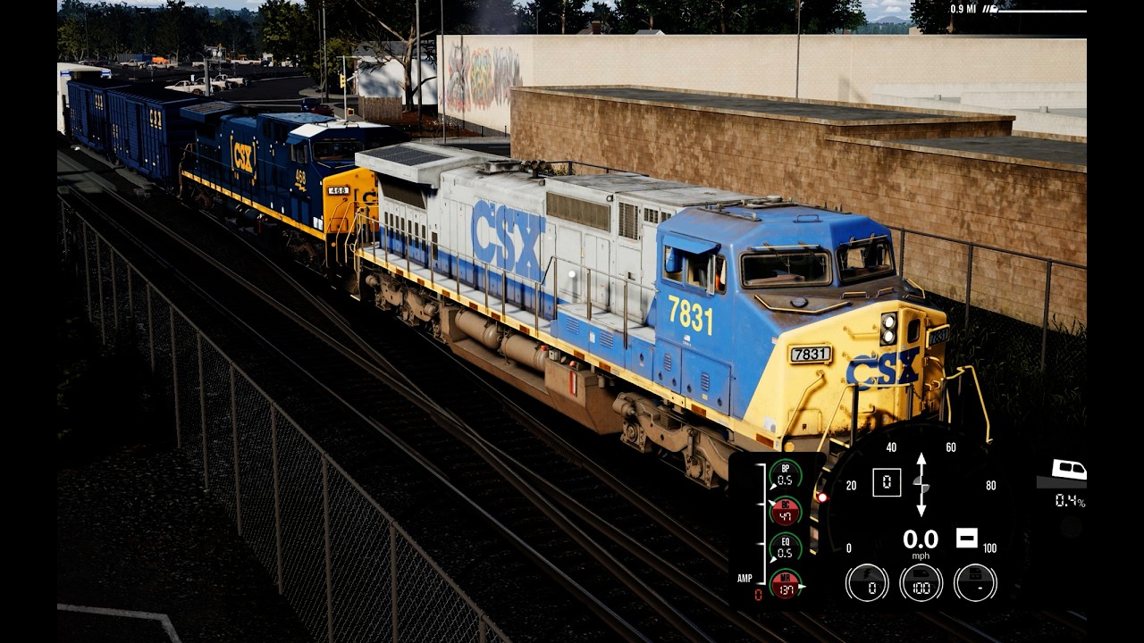 Train locomotive Starting And Stop - Train Sim World 6