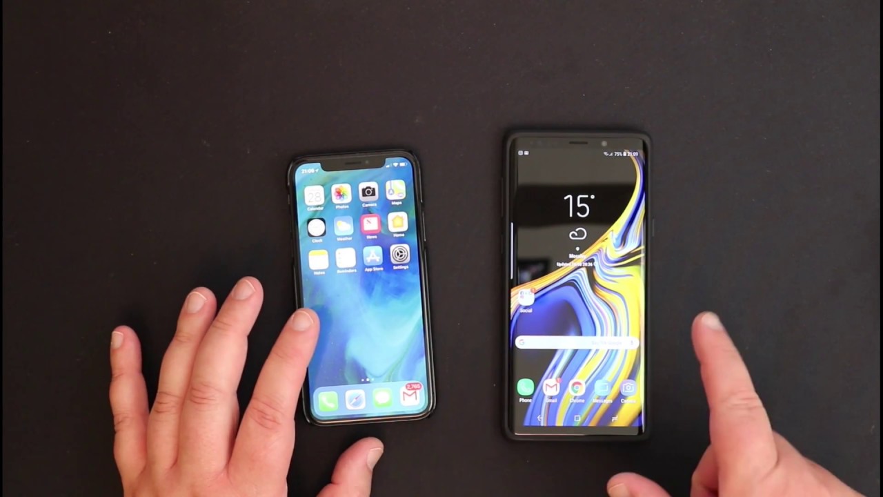 Using Samsung Smart Switch - iPhone X to Note 9