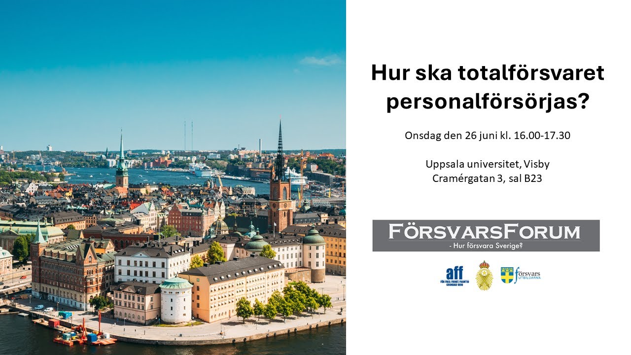 Hur ska totalförsvaret personalförsörjas?