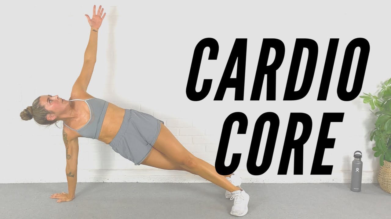 Intense 20 Minute  Cardio Core Workout with no equipment