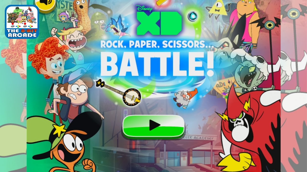 Disney XD: Rock, Paper, Scissors... Battle! - Take On All Challengers (Disney Games)
