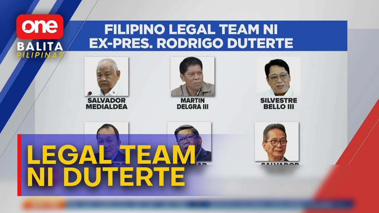 Atty. Panelo: Role ng Filipino legal team sa ICC hearing ni Duterte, nilinaw | One Balita Pilipinas