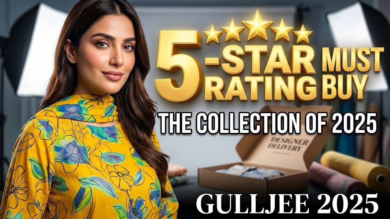 GULLJEE PRINTED SUMMER LAWN COLLECTION 2025