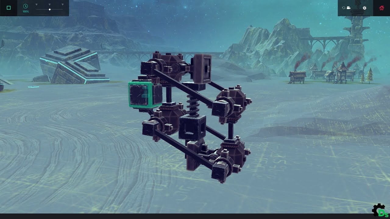 Besiege - Simple Independent Suspension (Vanilla)