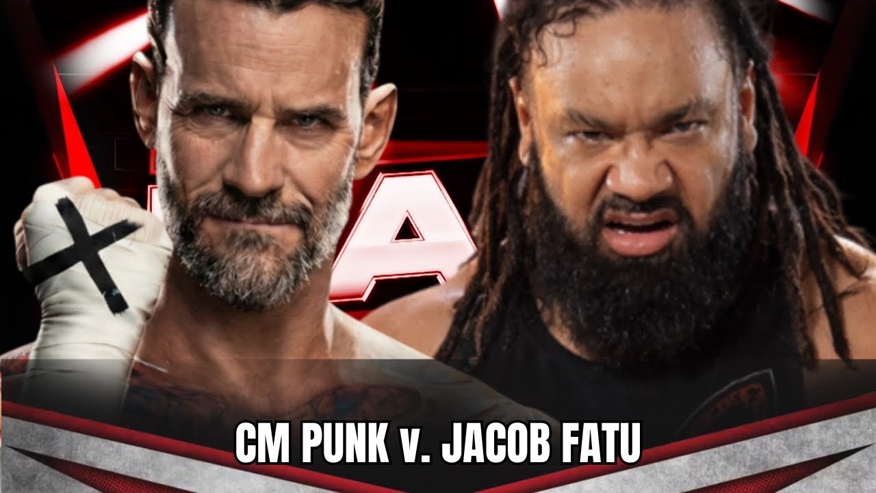 CM Punk против Jacob Fatu | RAW