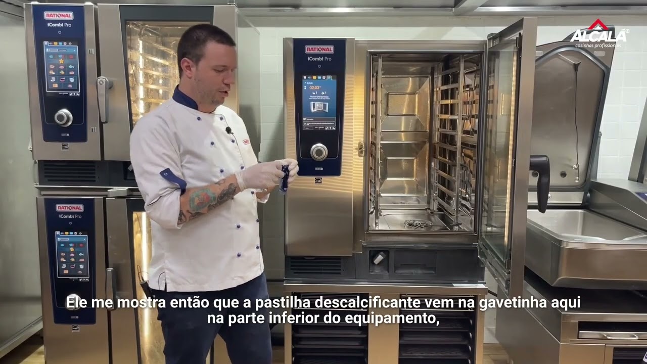 Como limpar o seu forno iCombi Pro Rational de forma fácil e rápida - Alcalá Cozinhas Profissionais