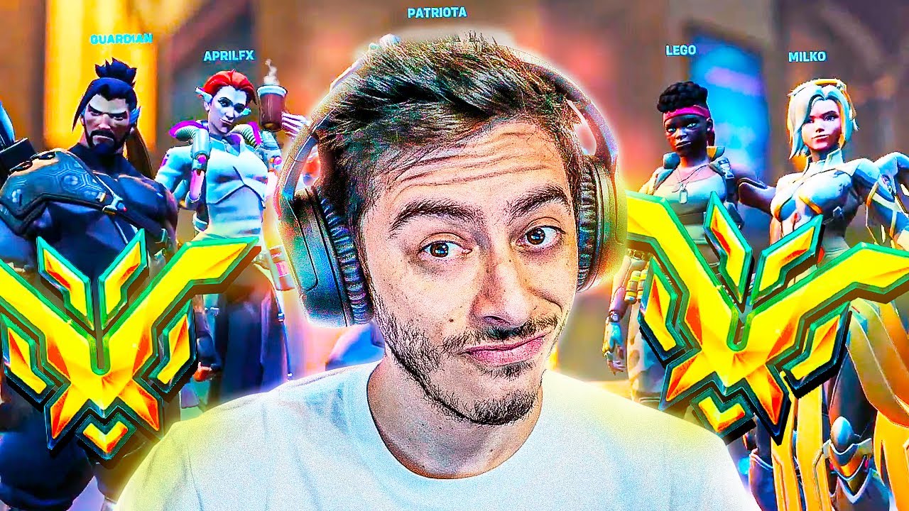 Patriota and his TOP 500 team - Ranked Overwatch 2