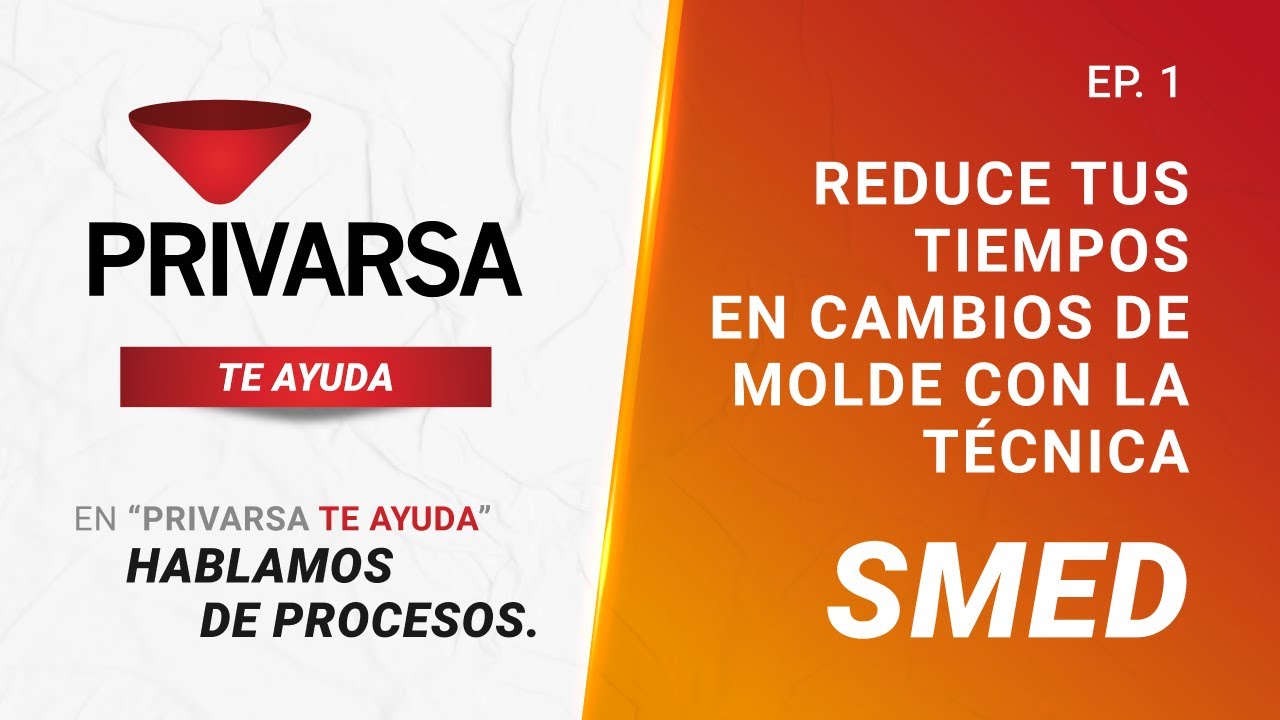 Cómo Reducir el Tiempo de Cambio de Moldes a 9 Minutos con SMED | Privarsa te Ayuda | EP. 1