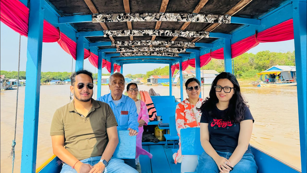 Плавучая деревня впервые | Видеоблог о Камбодже #cambodiavlog #travelvlog #trip #familytrip