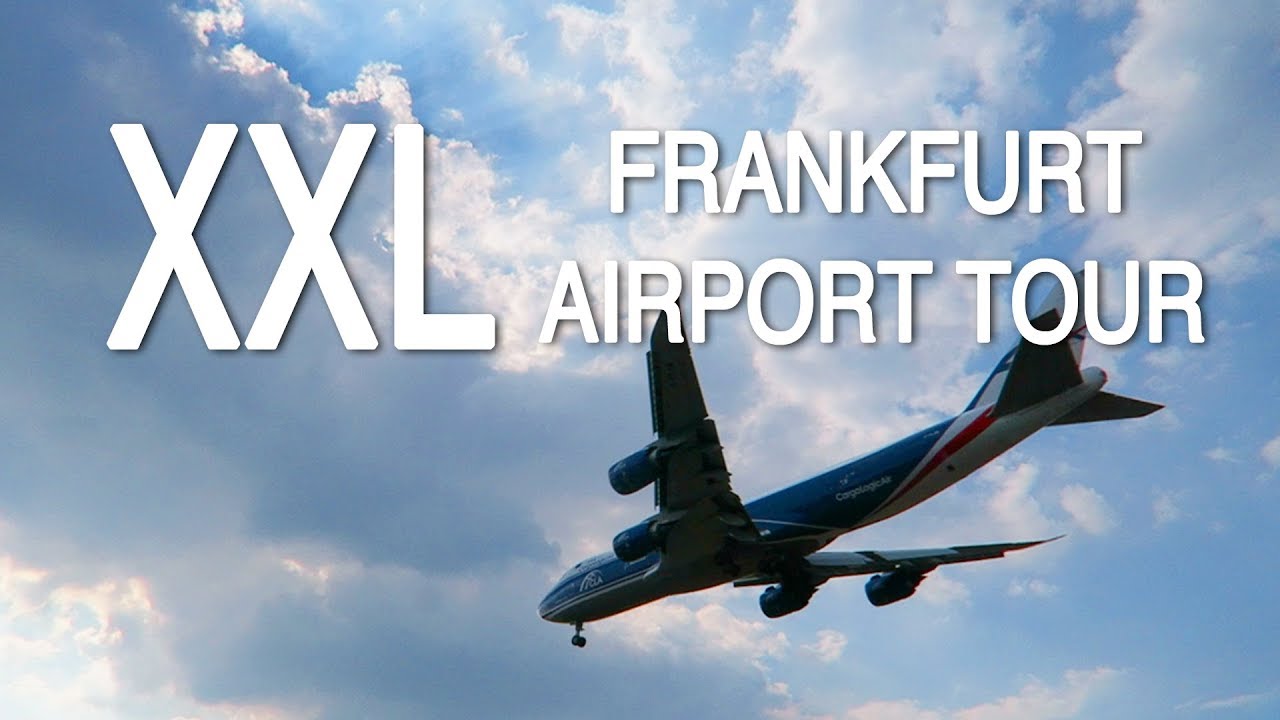 XXL Tour of Frankfurt Airport - Take a Bus Tour and See the Airplanes Close Up