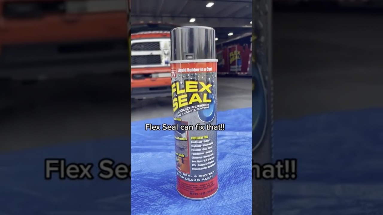 Those pesky strainers! #FlexSeal #Spray #Leak #LifeHack #Strainer