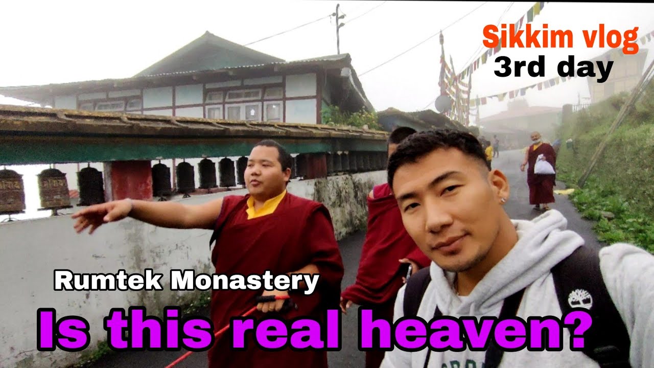 is this real heaven? || Rumtek Monastery || Sikkim vlog || Gangtok || Tibetan vlogger ||