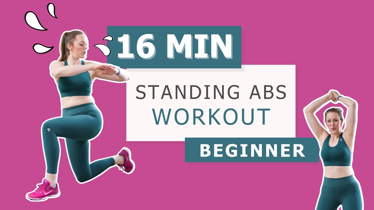 STANDING ABS WORKOUT | BEGINNERFRIENDLY | CARDIO