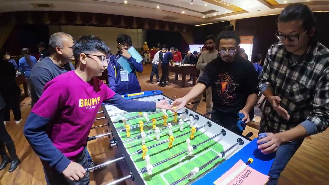 Unbelievable Teamwork! 🤝 Open Doubles: Nepal Open Foosball 2026