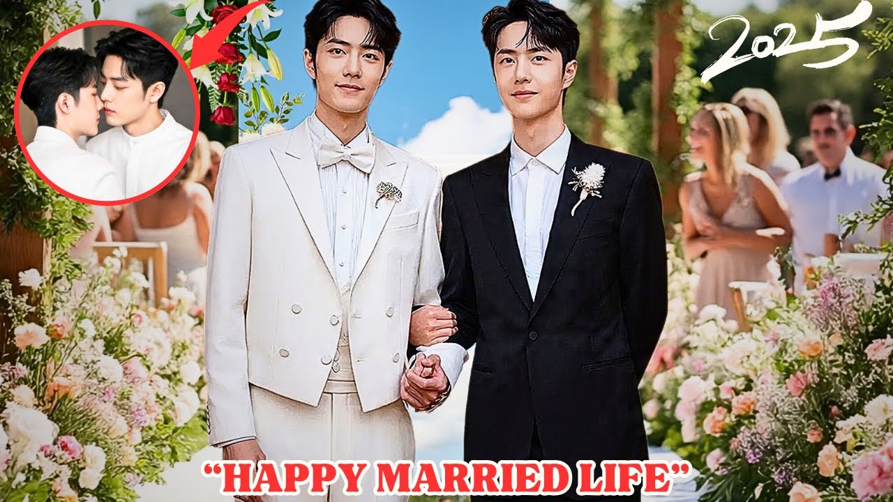 Wang Yibo and Xiao Zhan Real Wedding 2025 Happening Now on Live..💒🥀🌷