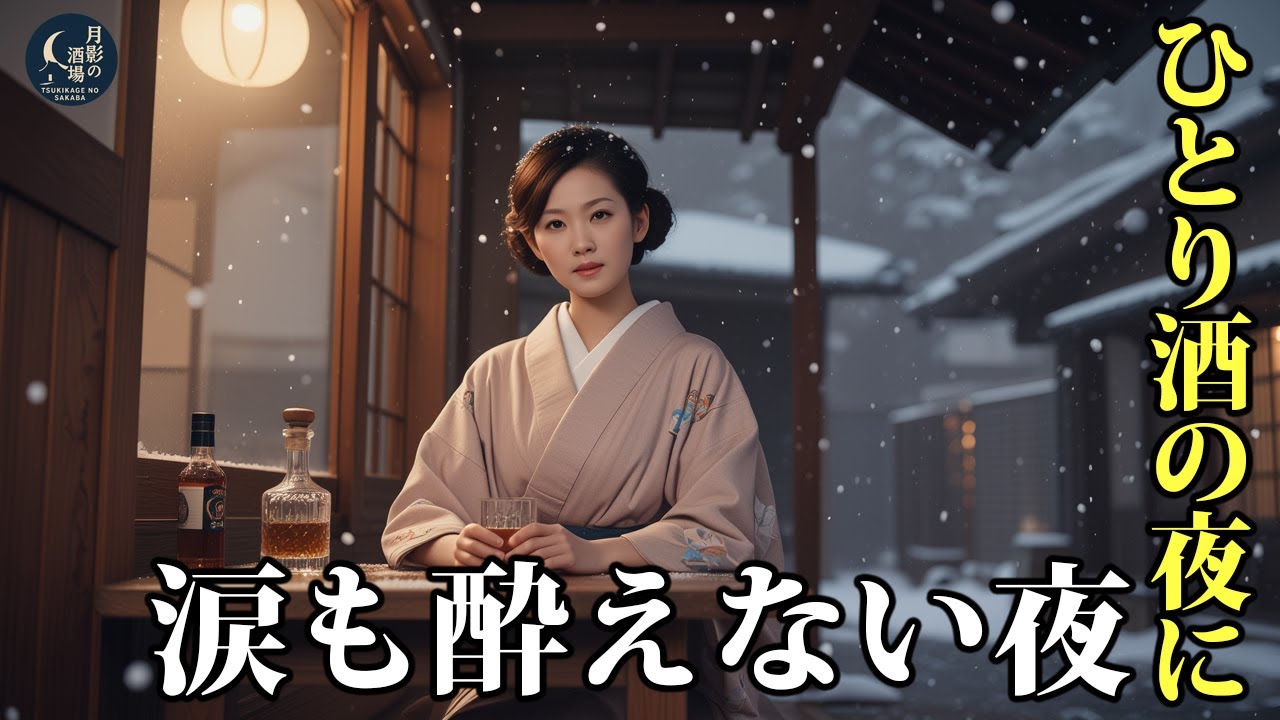 新曲 **ひとり酒の夜に** 涙も酔えない夜 #演歌 #歌謡曲 #懐メロ #名曲 #カラオケ