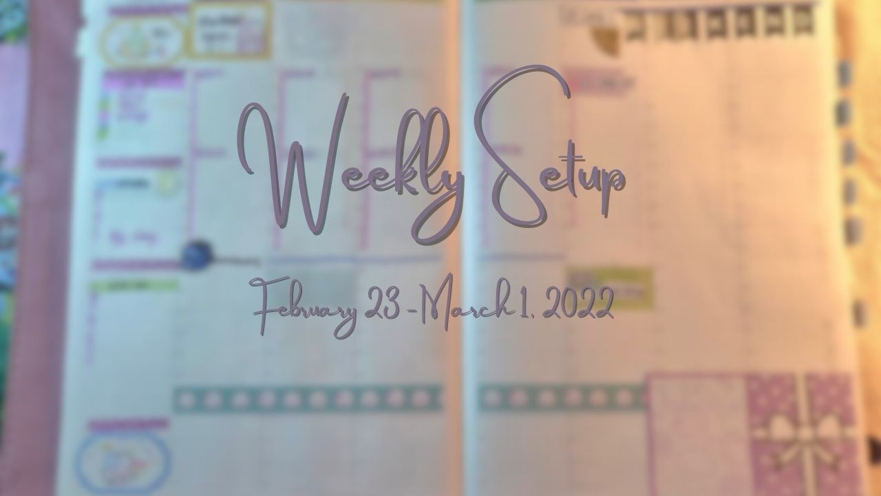 Weekly Set Up  | 02-23-26 to 03-01-26