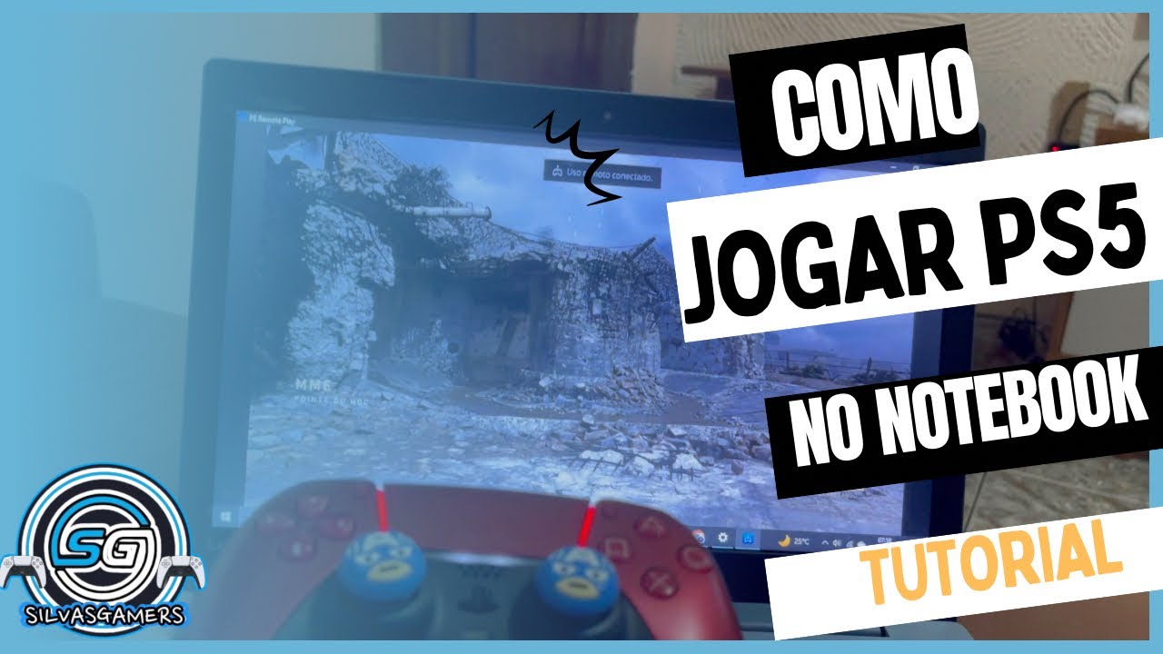 Como espelhar a tela do ps5 para o notebook #tutorial