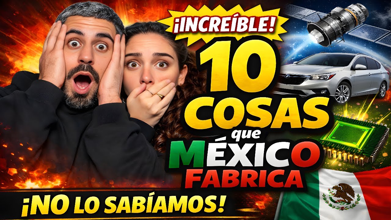 😱 10 cosas que NO sabíamos que MÉXICO fabrica (nos dejó en shock) 🇲🇽