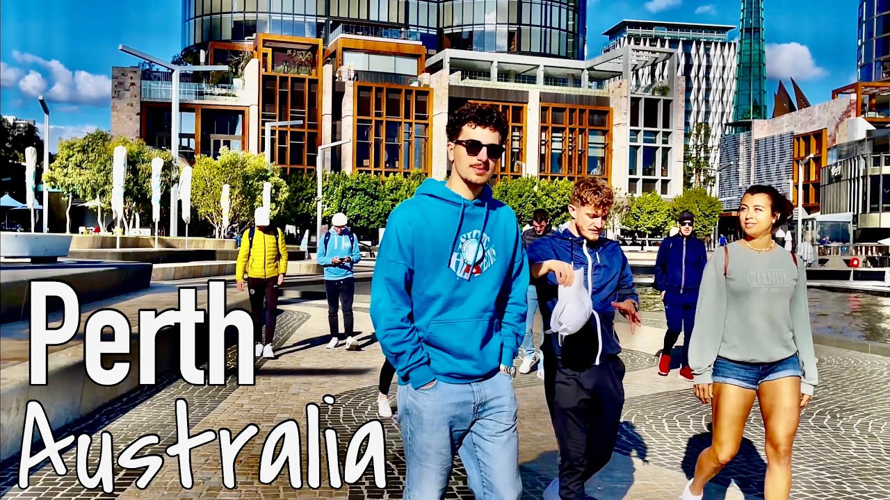 Perth Western Australia 🇦🇺 | 4K Walking Tour August 2023 | Elizabeth quay walk |UHD 60fps
