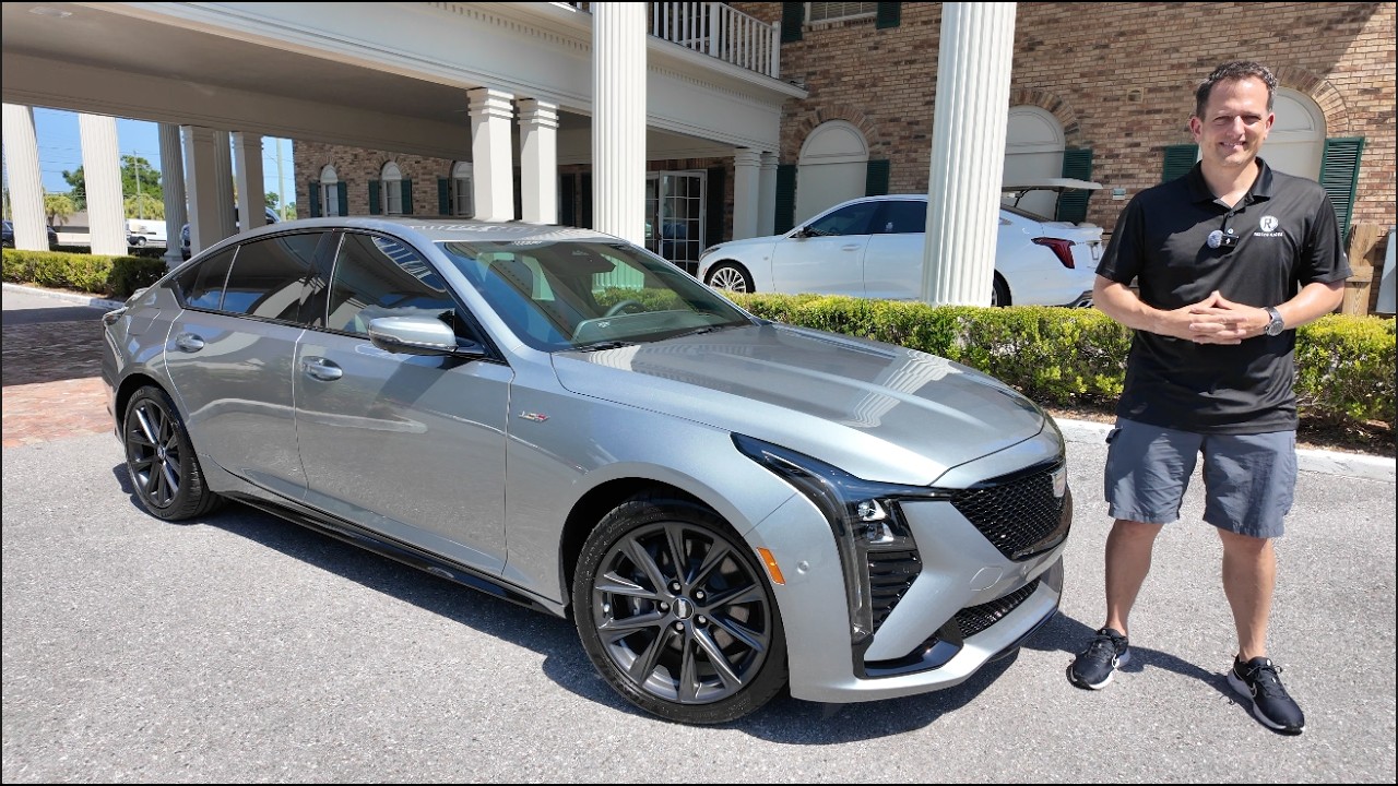 Cadillac CT5-V 2026 года &mdash; это ЛУЧШИЙ роскошный спортивный седан, чем BMW M340i.