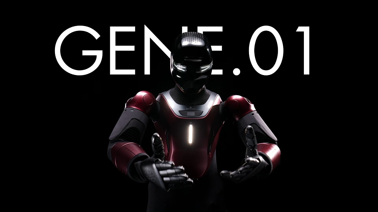 GENE.01: This Humanoid Robot Can Feel Pressure, Heat & Human Touch