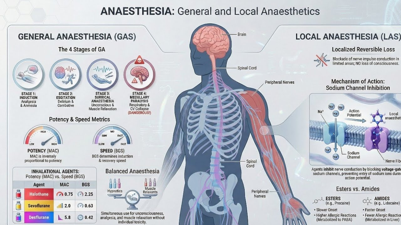 NER | GENERAL AND LOCAL ANESTHETICS | PHARMACOLOGY 
