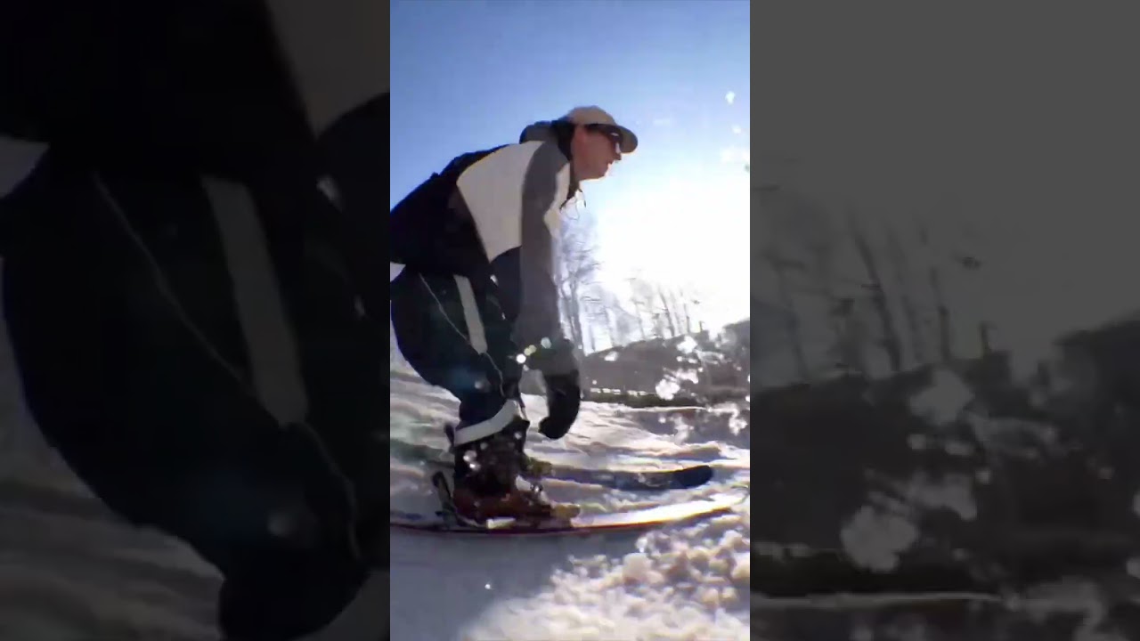 Miniature stepover 🐜 #freeskiing #actionsports #lineskis