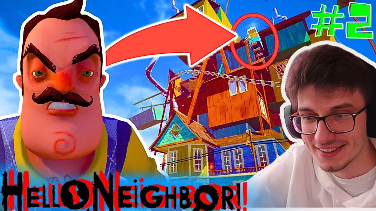 PRZECHYTRZYŁEM GRĘ?! LUKI GRA W HORROR Hello Neighbor!