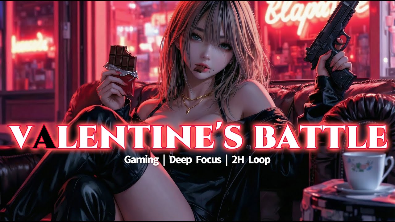 Dark Valentine Battle Music - Love & Destruction | 作業用BGM × 戦闘曲 × ダーク