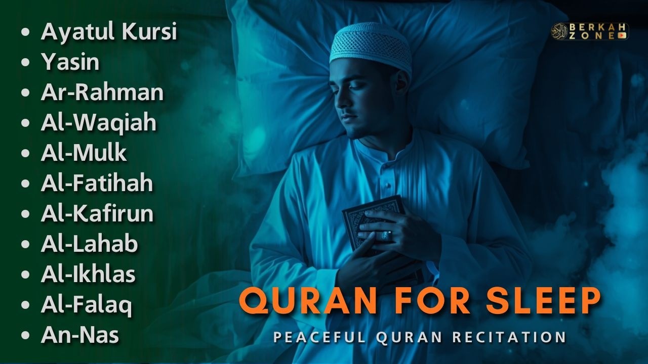 Relax Your Heart & Sleep Peacefully | Ultimate Relaxing Quran for Sleep & Soul Healing | Alaa Aqel