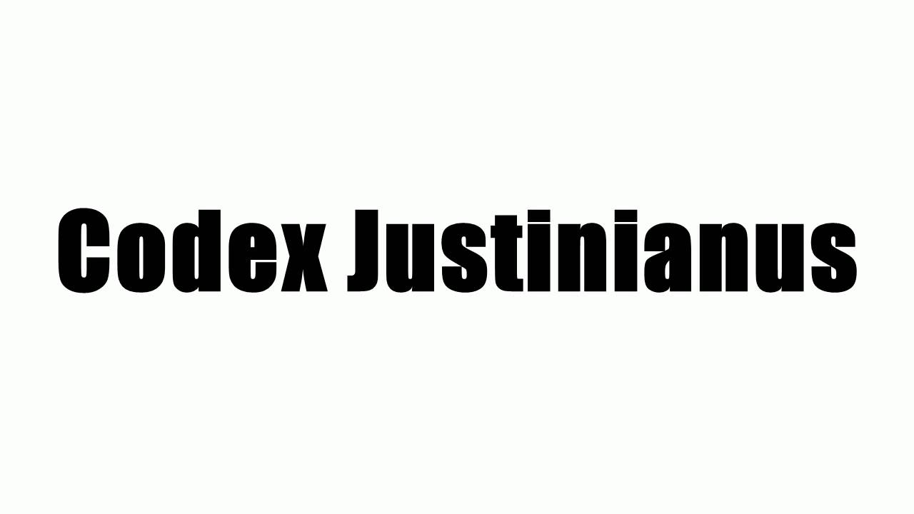 Codex Justinianus