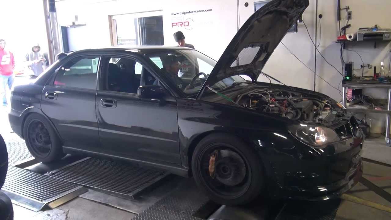 '07 Subaru STi GT35r meth 550whp PSI PROformance tuned
