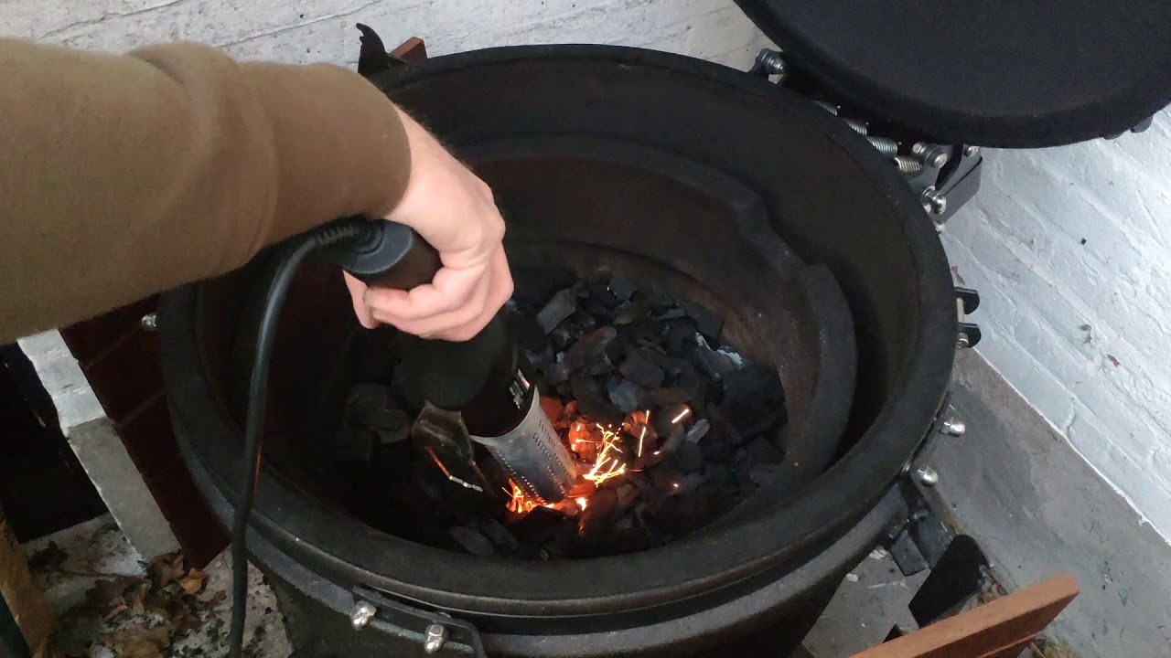 KamaDuo - kamado aansteken