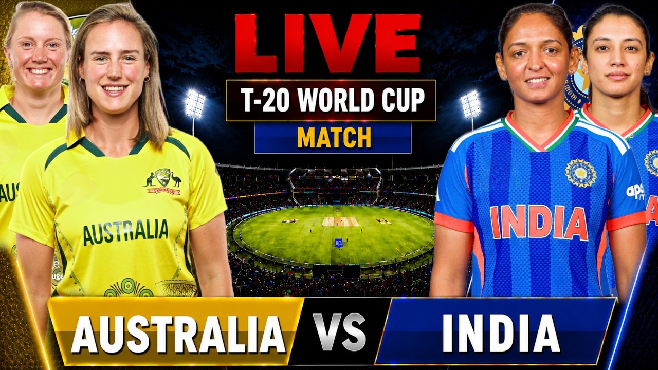 🔴 Live India Women vs Australia Women WC 2026 | IND W vs AUS W World Cup Live Match Today #livescore