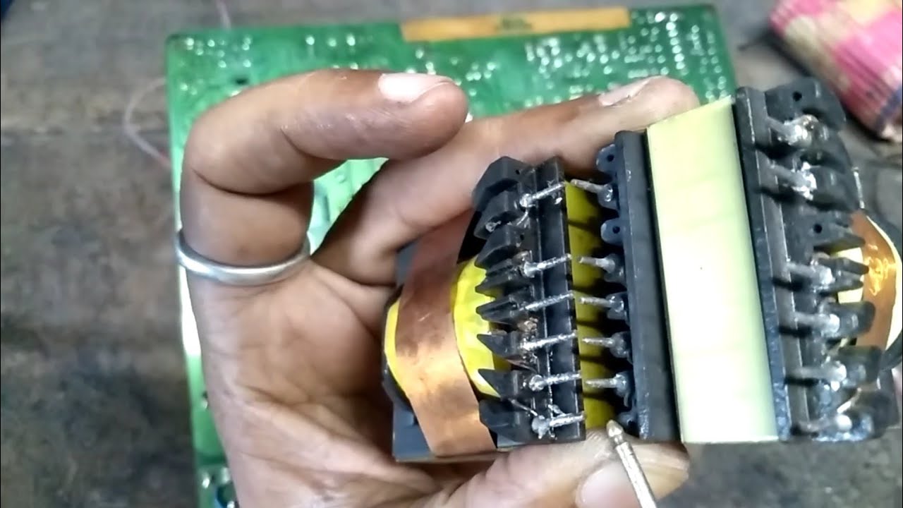 Chopper modify crt tv. // power problem repair colour tv.