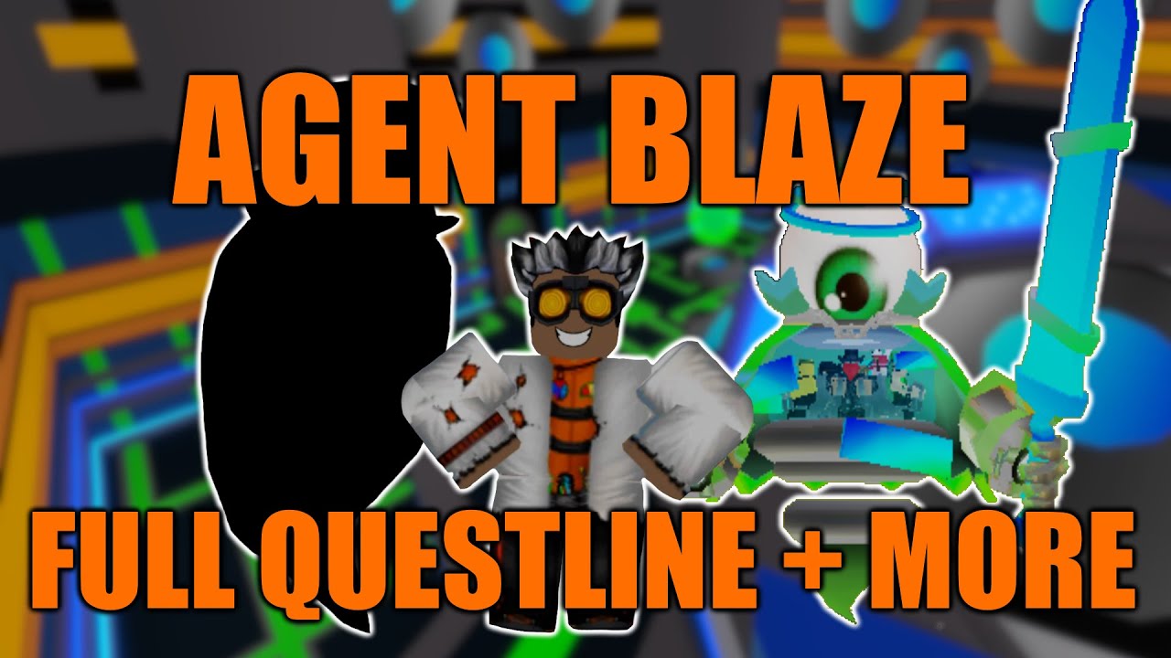 AGENT BLAZE FULL QUESTLINE, FINAL BOSS FIGHT, UNLOCKED VOID || Roblox Ghost Simulator